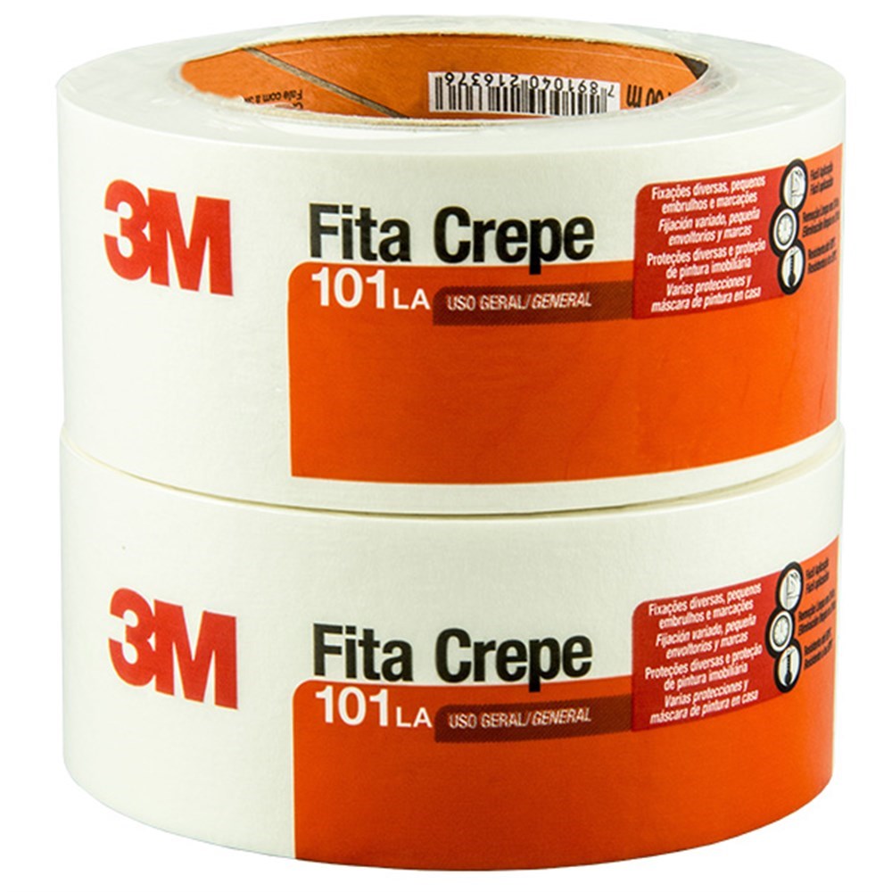 FITA CREPE 3M USO GERAL 101LA 48x50m HB004572382