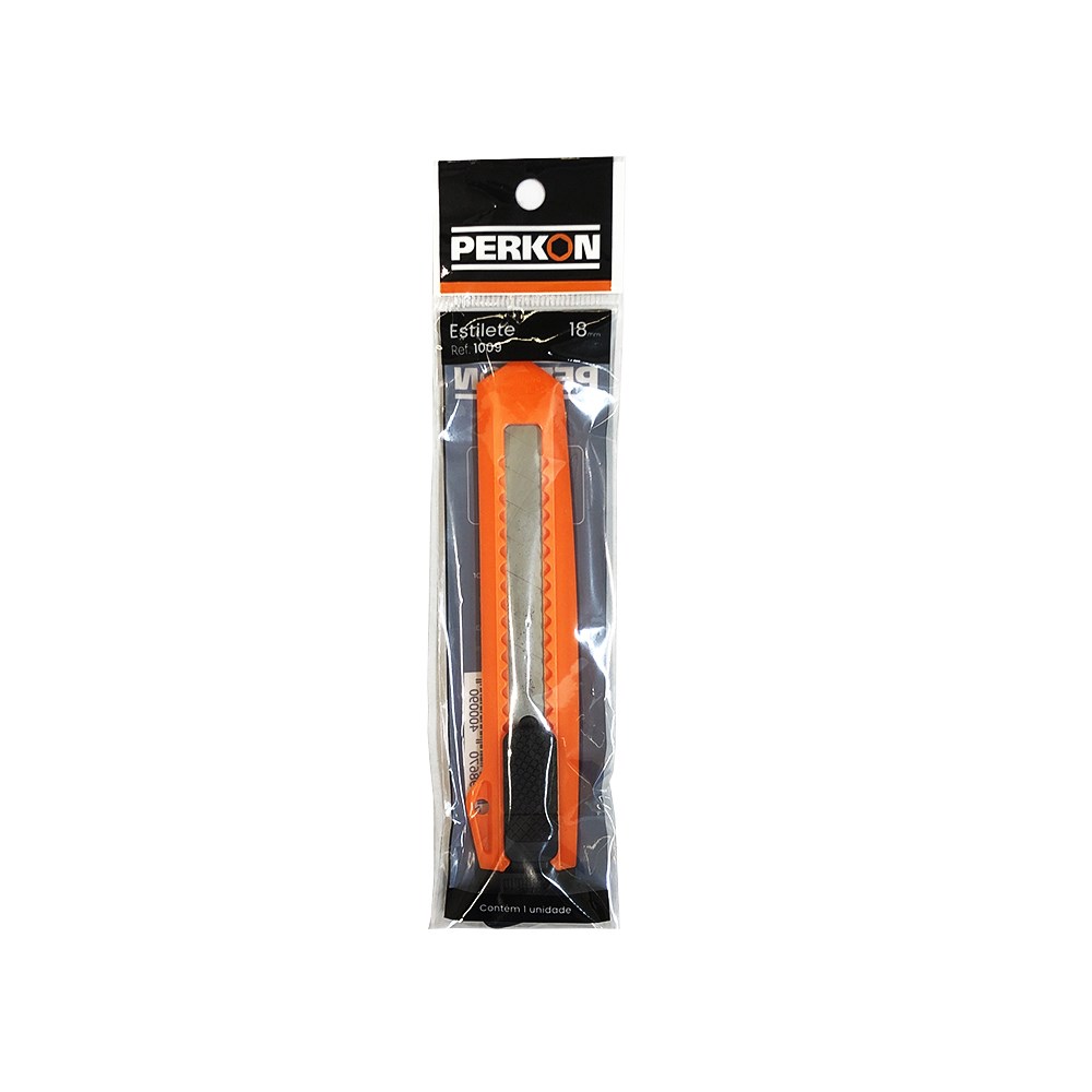 ESTILETE PERKON COM LAMINA LARGA 18MM 1009
