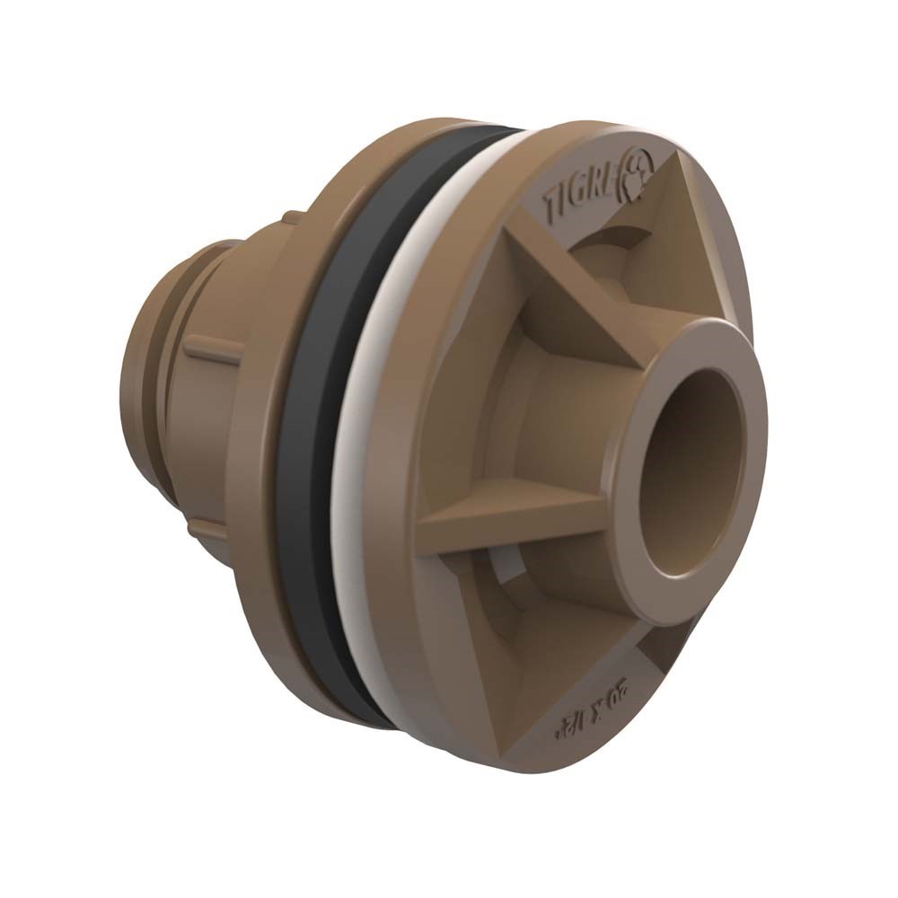 ADAPTADOR MARROM TIGRE COM FLANGE 50m 22002481